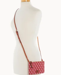 Dooney & Bourke Game Day Ready | Printed Fabric^MLB Top Zip Crossbody