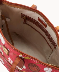 Dooney & Bourke Game Day Ready | Printed Fabric^MLB Tote