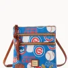 Dooney & Bourke Game Day Ready | Printed Fabric^MLB N S Triple Zip Crossbody