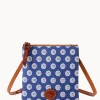Dooney & Bourke Game Day Ready | Printed Fabric^MLB Small North South Top Zip Crossbody