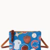 Dooney & Bourke Game Day Ready | Printed Fabric^MLB Top Zip Crossbody