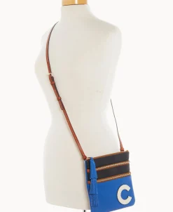 Dooney & Bourke Game Day Ready | Printed Fabric^MLB Triple Zip Crossbody