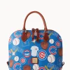 Dooney & Bourke Game Day Ready | Printed Fabric^MLB Zip Zip Satchel