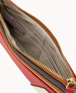 Dooney & Bourke Grab and Go | Wristlets^MLB Double Zip Wristlet