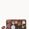 Dooney & Bourke Grab and Go | Wristlets^MLB Large Zip Around Wristlet
