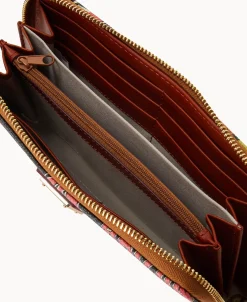 Dooney & Bourke Grab and Go | Wristlets^MLB Large Zip Around Wristlet
