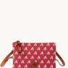 Dooney & Bourke Game Day Ready | Printed Fabric^MLB Top Zip Crossbody