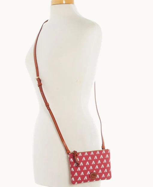 Dooney & Bourke Game Day Ready | Printed Fabric^MLB Top Zip Crossbody