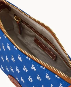 Dooney & Bourke Game Day Ready | Printed Fabric^MLB Crossbody Pouchette