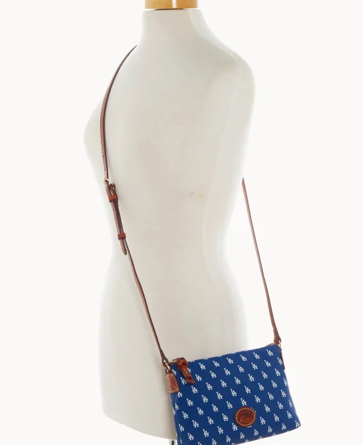 Dooney & Bourke Game Day Ready | Printed Fabric^MLB Crossbody Pouchette