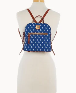 Dooney & Bourke Game Day Ready | Printed Fabric^MLB Small Backpack