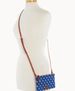 Dooney & Bourke Game Day Ready | Printed Fabric^MLB Top Zip Crossbody