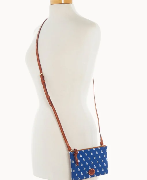 Dooney & Bourke Game Day Ready | Printed Fabric^MLB Top Zip Crossbody
