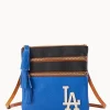 Dooney & Bourke Game Day Ready | Printed Fabric^MLB Triple Zip Crossbody
