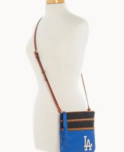 Dooney & Bourke Game Day Ready | Printed Fabric^MLB Triple Zip Crossbody