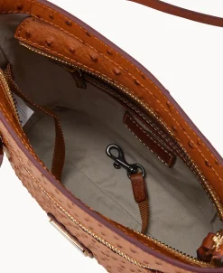 Dooney & Bourke Game Day Ready | Printed Fabric^MLB Zip Crossbody
