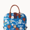 Dooney & Bourke Game Day Ready | Printed Fabric^MLB Zip Zip Satchel