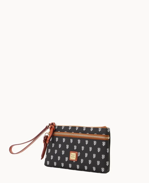 Dooney & Bourke Grab and Go | Wristlets^MLB Double Zip Wristlet