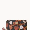 Dooney & Bourke Grab and Go | Wristlets^MLB Large Zip Around Wristlet