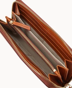 Dooney & Bourke Grab and Go | Wristlets^MLB Large Zip Around Wristlet