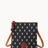 Dooney & Bourke Game Day Ready | Printed Fabric^MLB Small North South Top Zip Crossbody