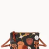 Dooney & Bourke Game Day Ready | Printed Fabric^MLB Top Zip Crossbody
