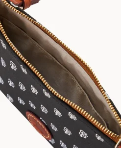 Dooney & Bourke Game Day Ready | Printed Fabric^MLB Top Zip Crossbody