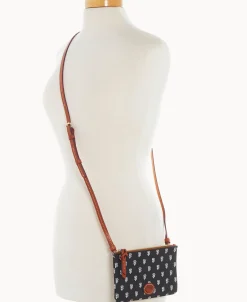 Dooney & Bourke Game Day Ready | Printed Fabric^MLB Top Zip Crossbody