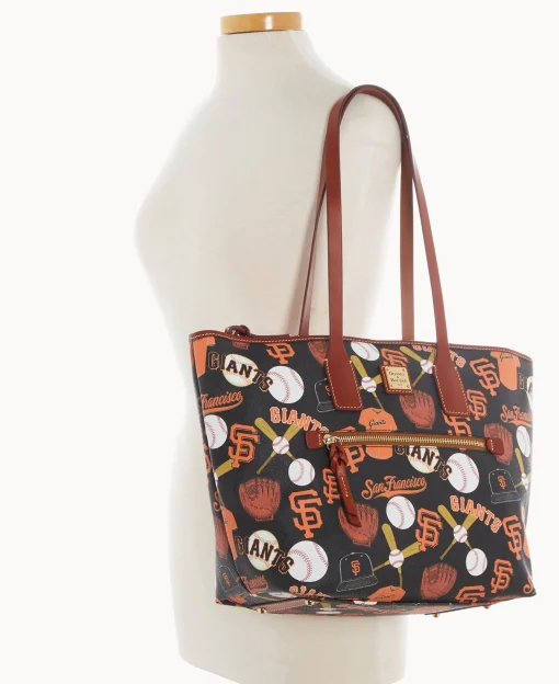 Dooney & Bourke Game Day Ready | Printed Fabric^MLB Tote