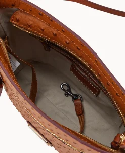 Dooney & Bourke Game Day Ready | Printed Fabric^MLB Zip Crossbody