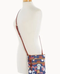 Dooney & Bourke Game Day Ready | Printed Fabric^MLB N S Triple Zip Crossbody