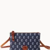 Dooney & Bourke Game Day Ready | Printed Fabric^MLB Top Zip Crossbody