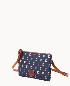 Dooney & Bourke Game Day Ready | Printed Fabric^MLB Top Zip Crossbody