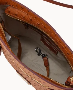 Dooney & Bourke Game Day Ready | Exotic Leather^MLB Zip Crossbody
