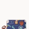 Dooney & Bourke Grab and Go | Wristlets^MLB Large Zip Around Wristlet