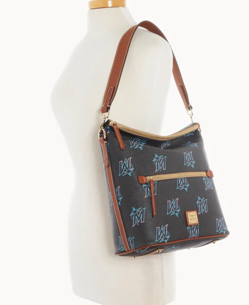 Dooney & Bourke Game Day Ready | Printed Fabric^MLB Large Sac