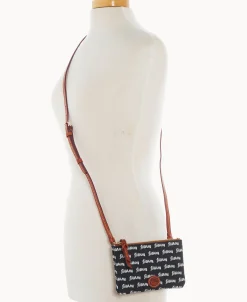 Dooney & Bourke Game Day Ready | Printed Fabric^MLB Top Zip Crossbody