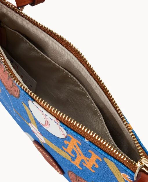 Dooney & Bourke Game Day Ready | Printed Fabric^MLB Top Zip Crossbody
