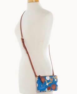 Dooney & Bourke Game Day Ready | Printed Fabric^MLB Top Zip Crossbody