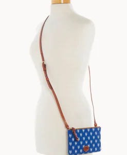 Dooney & Bourke Game Day Ready | Printed Fabric^MLB Top Zip Crossbody