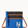 Dooney & Bourke Game Day Ready | Printed Fabric^MLB Triple Zip Crossbody