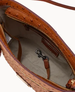Dooney & Bourke Game Day Ready | Printed Fabric^MLB Zip Crossbody