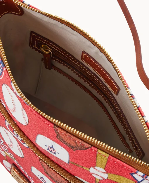 Dooney & Bourke Game Day Ready | Printed Fabric^MLB Crossbody