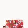 Dooney & Bourke Grab and Go | Wristlets^MLB Large Zip Around Wristlet