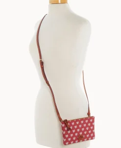 Dooney & Bourke Game Day Ready | Printed Fabric^MLB Top Zip Crossbody
