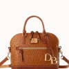 Dooney & Bourke Game Day Ready | Printed Fabric^MLB Domed Zip Satchel
