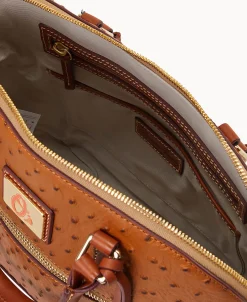 Dooney & Bourke Game Day Ready | Printed Fabric^MLB Domed Zip Satchel