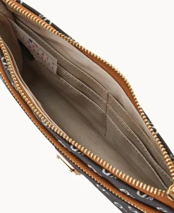 Dooney & Bourke Grab and Go | Wristlets^MLB Double Zip Wristlet