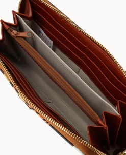 Dooney & Bourke Grab and Go | Wristlets^MLB Large Zip Around Wristlet