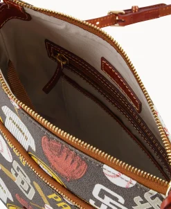 Dooney & Bourke Game Day Ready | Printed Fabric^MLB Crossbody